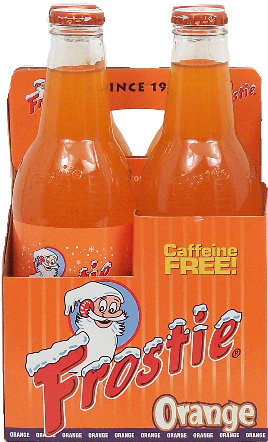 Frostie  orange flavor soda, caffeine free, 12-fl. oz. Full-Size Picture